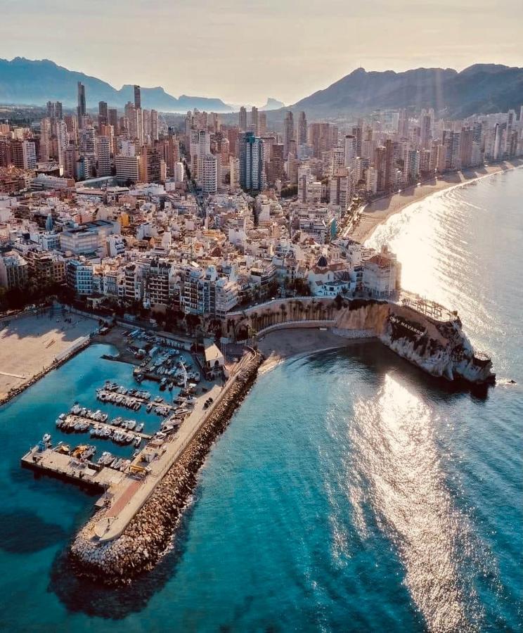 Sunset Waves Benidorm Sea View Leilighet Eksteriør bilde